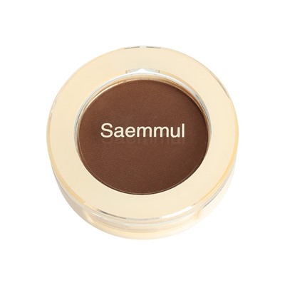 Тени для век матовые Saemmul Single Shadow (Matte) BR16 Elegant Brown, 6гр