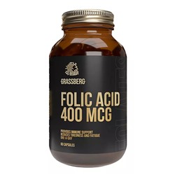 Биологически активная добавка к пище Folic Acid 400 мкг, 60 капсул