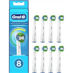 Насадки для электрических зубных щеток ORAL-B Precision Clean (8 шт)