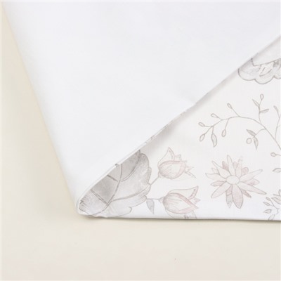 Пододеяльник SL Home Flower glade 150*220 см, сатин, 140 гр/м2, 100% хлопок