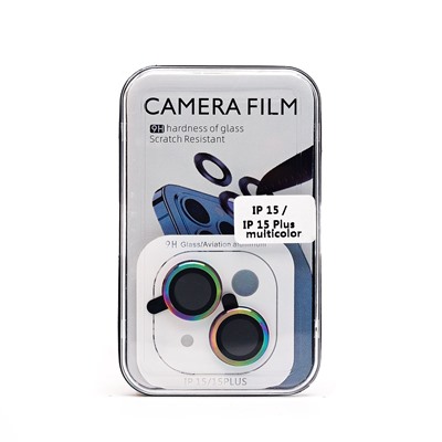 Защитное стекло для камеры - СG03 для "Apple iPhone 15/15 Plus" (multicolor) (231371)
