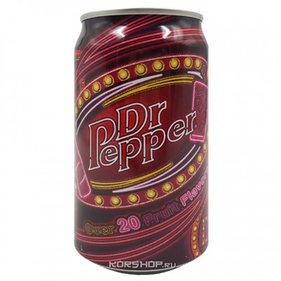 Газированный б/а напиток Dr.Pepper, Япония, 350 мл Акция