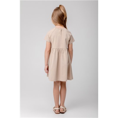 Платье для девочки Crockid КР 5795 темно-бежевый к369