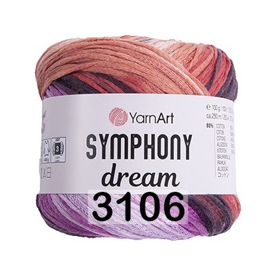 Пряжа YarnArt Symphony Dream