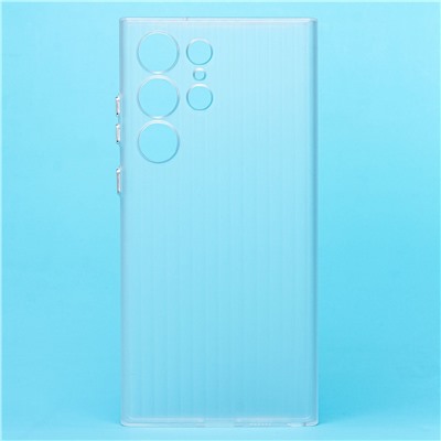 Чехол-накладка - PC089 для "Samsung Galaxy S23 Ultra" (matte transparent)