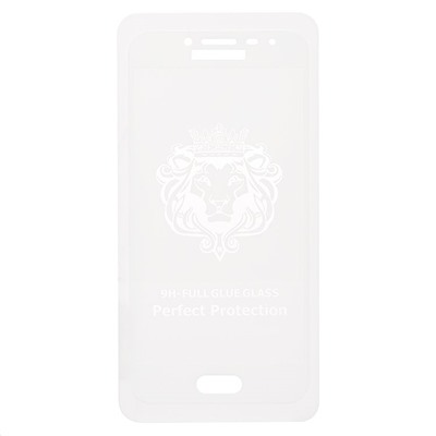 Защитное стекло Full Screen Glass 2,5D, прозрачное "Samsung SM-J250 Galaxy J2 2018" (white)