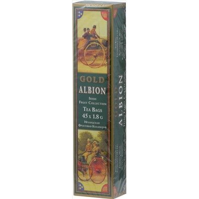 Albion. Ирландская Фруктовая Коллекция 81 гр. карт.пачка, 45 пак.