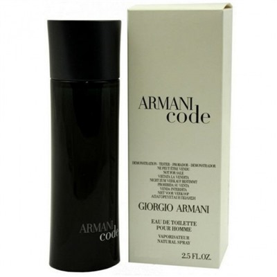 Giorgio Armani Black Code TESTER мужской 100 мл