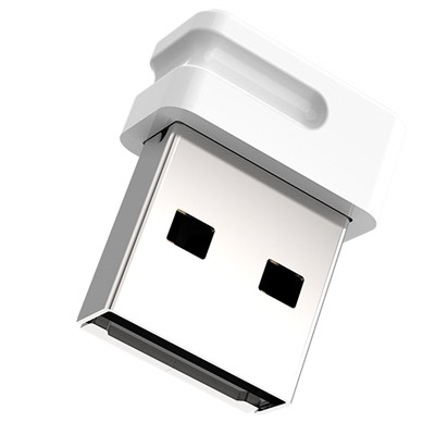 Флэш накопитель USB 64 Гб Netac U116 mini 3.0 (130 MB/s) (white)