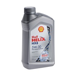 Масло моторное Shell Helix HX8 5W-30, синтетическое, 1 л 550040462