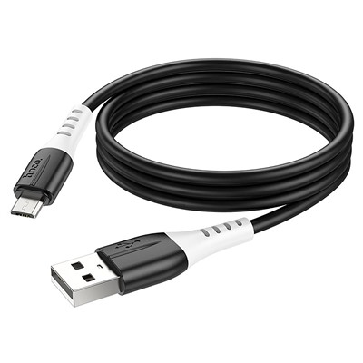 Кабель USB - micro USB Hoco X82  100см 2,4A  (black)