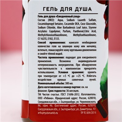 Подарочный набор косметики «Насладись моментом», гель для душа 300 мл и крем для тела 200 мл, ЧИСТОЕ СЧАСТЬЕ