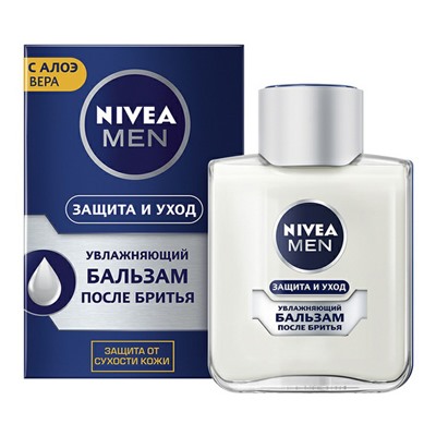 Бальзам после бритья NIVEA MEN Защита и уход увлажняющий (100мл) (81000)