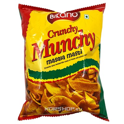 Хрустящий картофель Crunchy Munchy Bikano, Индия, 125 г Акция