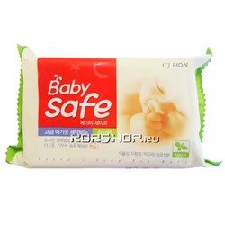 Мыло для стирки детских вещей Baby Safe с ароматом трав CJ Lion, Корея, 190 г
