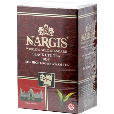 NARGIS. Black CTC Tea BOP 250 гр. карт.пачка