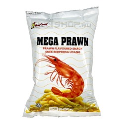 Кукурузные палочки со вкусом креветки Mega Prawn HARI HARI, Малайзия, 60 г Акция