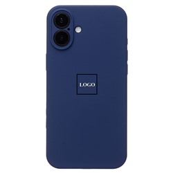 Чехол-накладка ORG Soft Touch для "Apple iPhone 16 Plus" (dark blue) (234547)