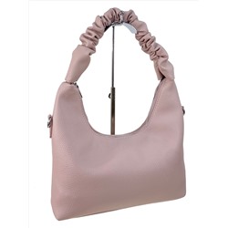 Женская сумка из искусственной кожи цвет розовый
