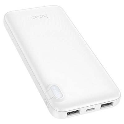 Внешний аккумулятор Hoco J128 10000mAh Type-C/USB*2 (white)