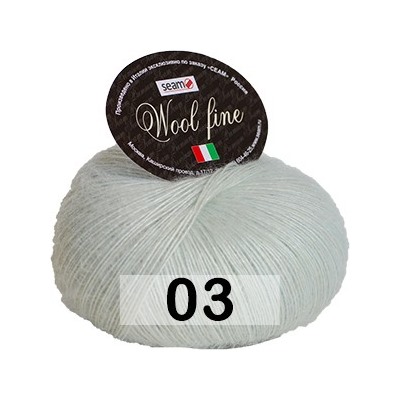 Пряжа Сеам Wool Fine