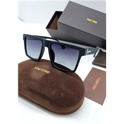 Набор мужские солнцезащитные очки, коробка, чехол + салфетки #21251457