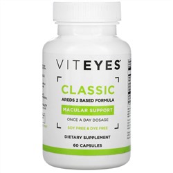 Viteyes, Classic Macular Support, AREDS 2 Based Formula, 60 Capsules