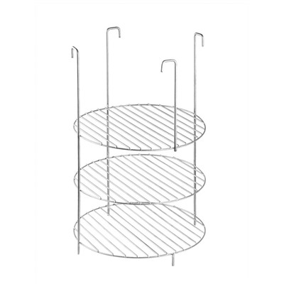 Решетка 3-х ярусная на крестовину тандыра, d-29, см h-44 см, расстояние между ярусами 12 см