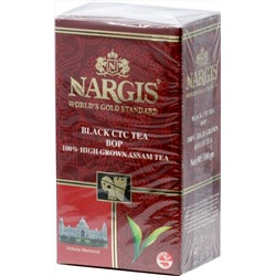 NARGIS. Black CTC Tea BOP 100 гр. карт.пачка