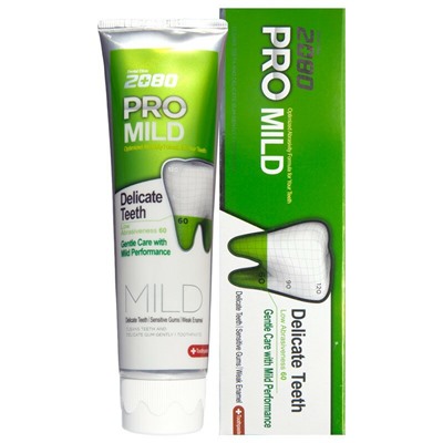 Паста Зубная AEKIUNG 2080 Dental Clinic Pro Mild Мягкая защита, мятный вкус 125 гр