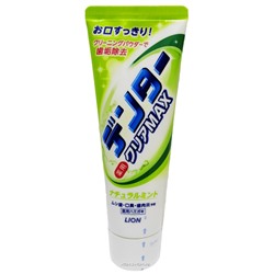 Зубная паста для защиты от кариеса с микропудрой Натуральная мята Dentor Clear Natural Mint Lion, Япония, 140 г Акция