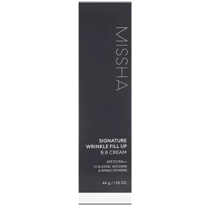 Missha, Signature Wrinkle Fill Up BB- крем с эффектом подтяжки кожи, SPF 37 PA ++, No. 21, 44 г (1,55 унции)