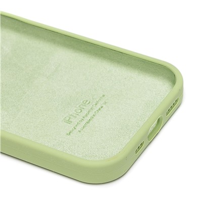 Чехол-накладка [ORG] Soft Touch для "Apple iPhone 14 Pro" (light green) (212201)