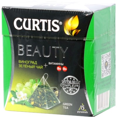 CURTIS. Beauty tea (пирамидки) карт.пачка, 15 пак.