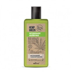 Белита Hemp green  Софт-шампунь для волос бессульфатный «Натуральное ламинирование» 255мл