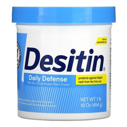 Desitin, успокаивающий крем, 453 г (16 унций)