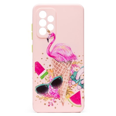 Чехол-накладка - SC246 для "Samsung SM-A725 Galaxy A72" (003) (pink)