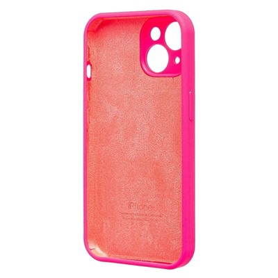 Чехол-накладка ORG Soft Touch с закрытой камерой для "Apple iPhone 15" (pink) (230161)