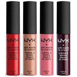 Жидкая помада NYX Soft Matte Lip Cream 8 ml (упак. 12 шт)