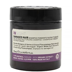 Шампунь-воск для восстановления поврежденных волос  «DAMAGED HAIR» INSIGHT 70 мл