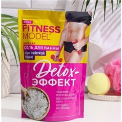 Фитокосметик fitness model body Соль для ванн морская detox-эффект 500 гр