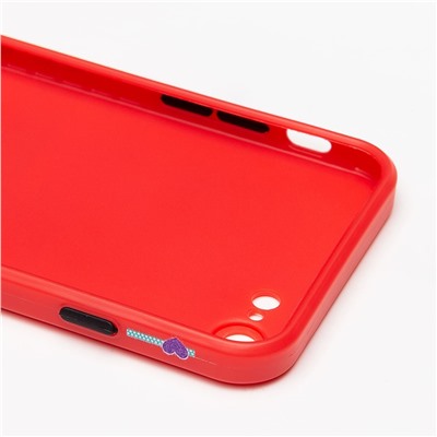 Чехол-накладка - SC246 для "Apple iPhone 7/iPhone 8/iPhone SE 2020" (001) (red)