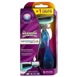 Станок для бритья Schick (Wilkinson Sword) Hydro Silk-5 (+1 кассета) для женщин