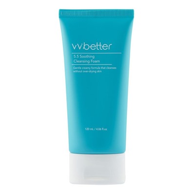 VVbetter Мягкая очищающая пенка для лица с pH5.5 / Soothing Cleansing foam, 120 мл