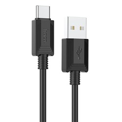 Кабель USB - Type-C Hoco X73 (повр. уп)  100см 3A  (black)