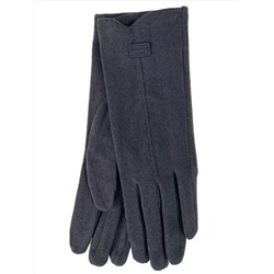 Элегантные демисезонные перчатки из велюра, цвет серый