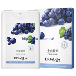 Освежающий спрей для полости рта Биоаква с экстрактом винограда(93387)