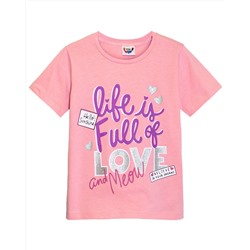 Комплект для девочки Let's go LG 41107 Светло-розовый, лиловый