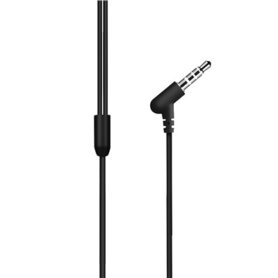 Проводные наушники с микрофоном внутриканальные Hoco M19 Drumbeat universal Jack 3,5  (black)