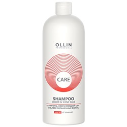 OLLIN CARE Шампунь сохраняющий цвет и блеск окрашенных волос 1000 мл